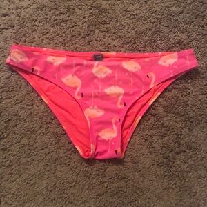 Aerie flamingo cheeky bikini bottoms